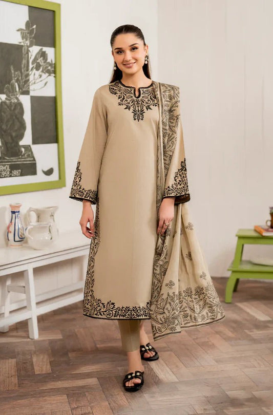 Sapphire Embroidered Dhanak Three Piece SPW - 746 - Wareeb.Shop