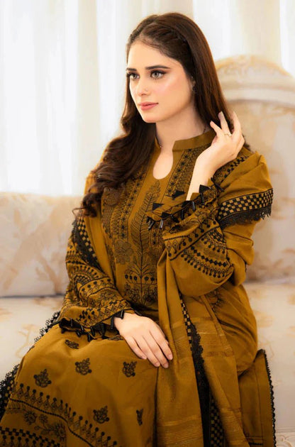 Urge - 3PC Lawn Embroidered Suit - Wareeb.Shop