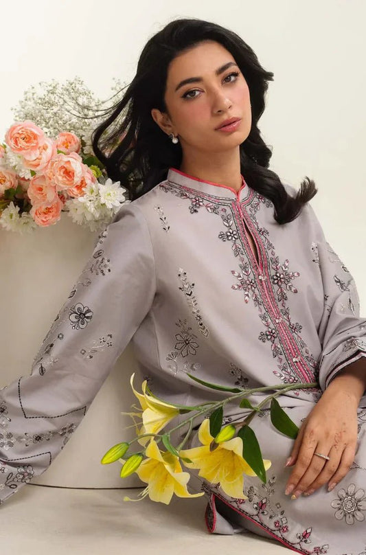 Zarashahjahan Embroidered dhanak Three Piece COCO - 710 - Wareeb.Shop