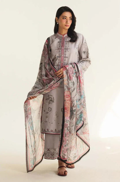 Zarashahjahan Embroidered dhanak Three Piece COCO - 710 - Wareeb.Shop