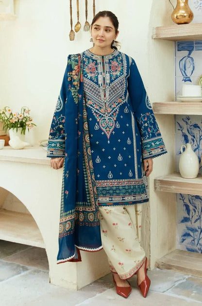 Zarashahjahan Embroidered Dhanak Three Piece COCO - 721 - Wareeb.Shop