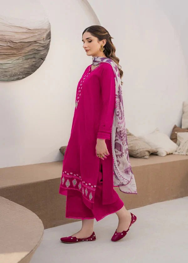 Zarashahjhan Embroidered Dhanak Three Piece COCO - 163 - Wareeb.Shop