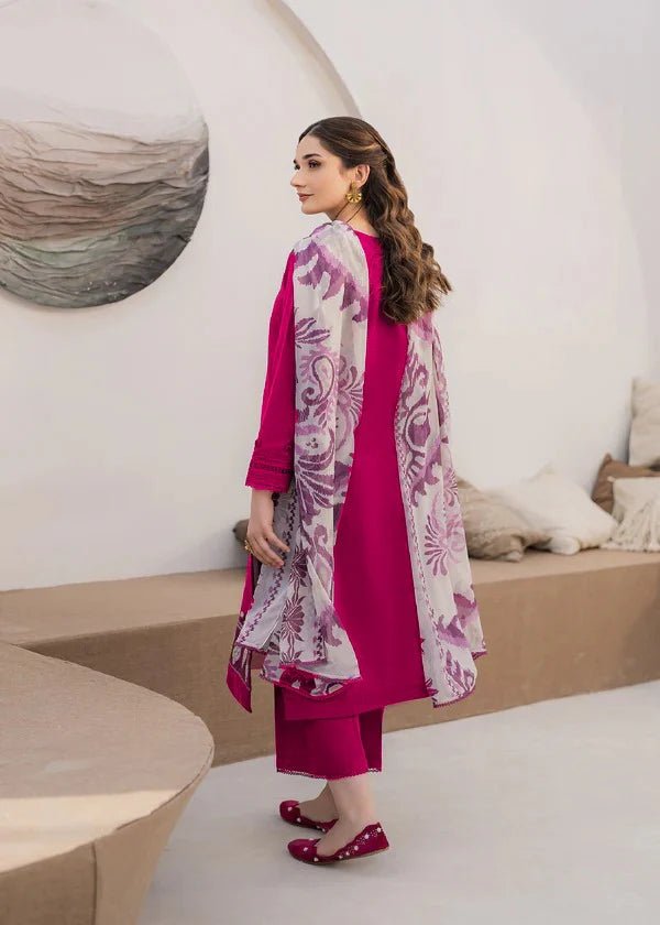 Zarashahjhan Embroidered Dhanak Three Piece COCO - 163 - Wareeb.Shop