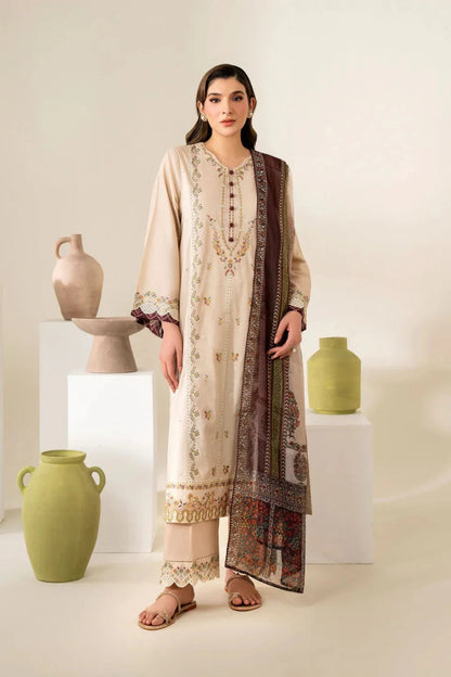 Zarashahjhan Embroidered Dhanak Three Piece COCO - 199 - Wareeb.Shop